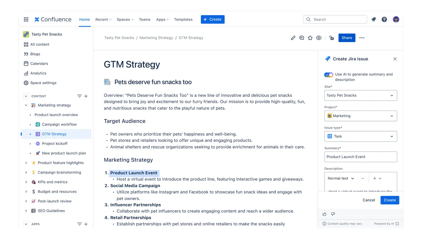 Plan tasks